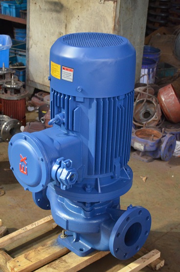 ISGB型防爆管道增压泵|立式管道热水泵|热水管道增压泵